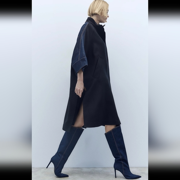Zara Other - Manteco wool blend cape